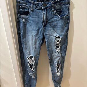 Casual Women Jeans Ripped